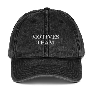 Motives Team Vintage Cotton Cap